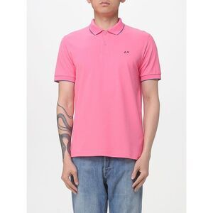 Sun68 Polo Shirt Men Fuchsia
